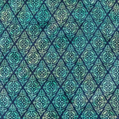 Nairobi Fondo de patrones en tonos verdes y azules con diseño de diamantes intrincados.